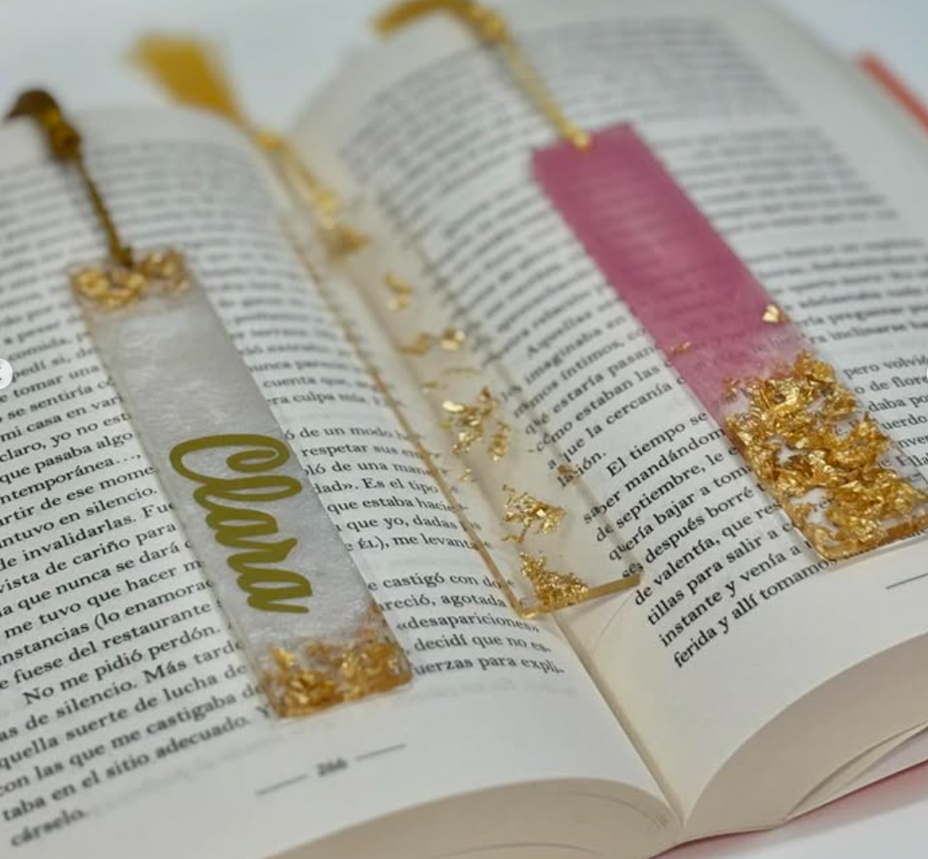 MARCAPÁGINAS GOLDEN